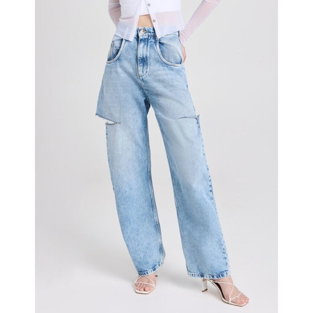 Maison Margiela Denim Jeans with Slash Details